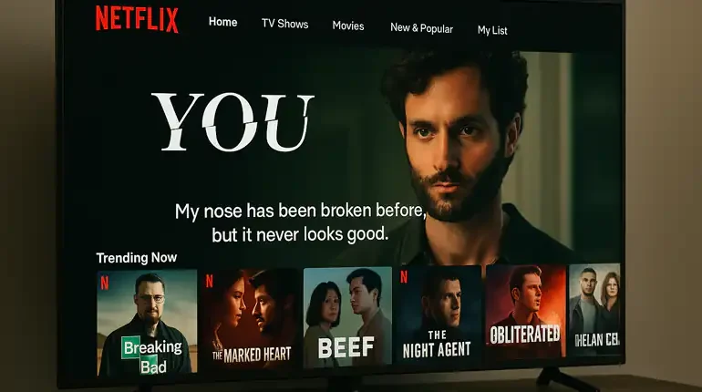 Netflix introduce una nuova funzione per i sottotitoli: debutto con la stagione finale di You